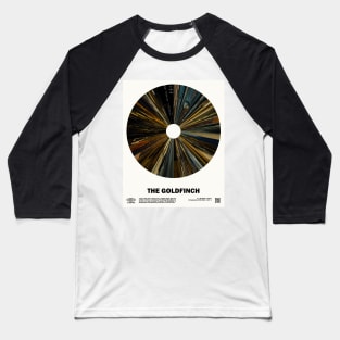 minimal_Goldfinch Barcode Movie Baseball T-Shirt